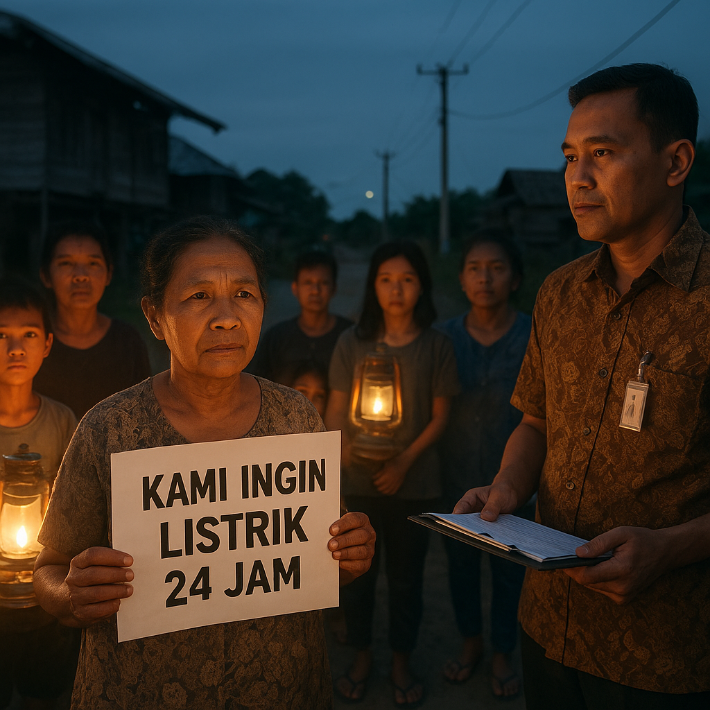 Suara Warga Pulau Sebatik: Kami Ingin Listrik 24 Jam, Bukan Hanya Siang