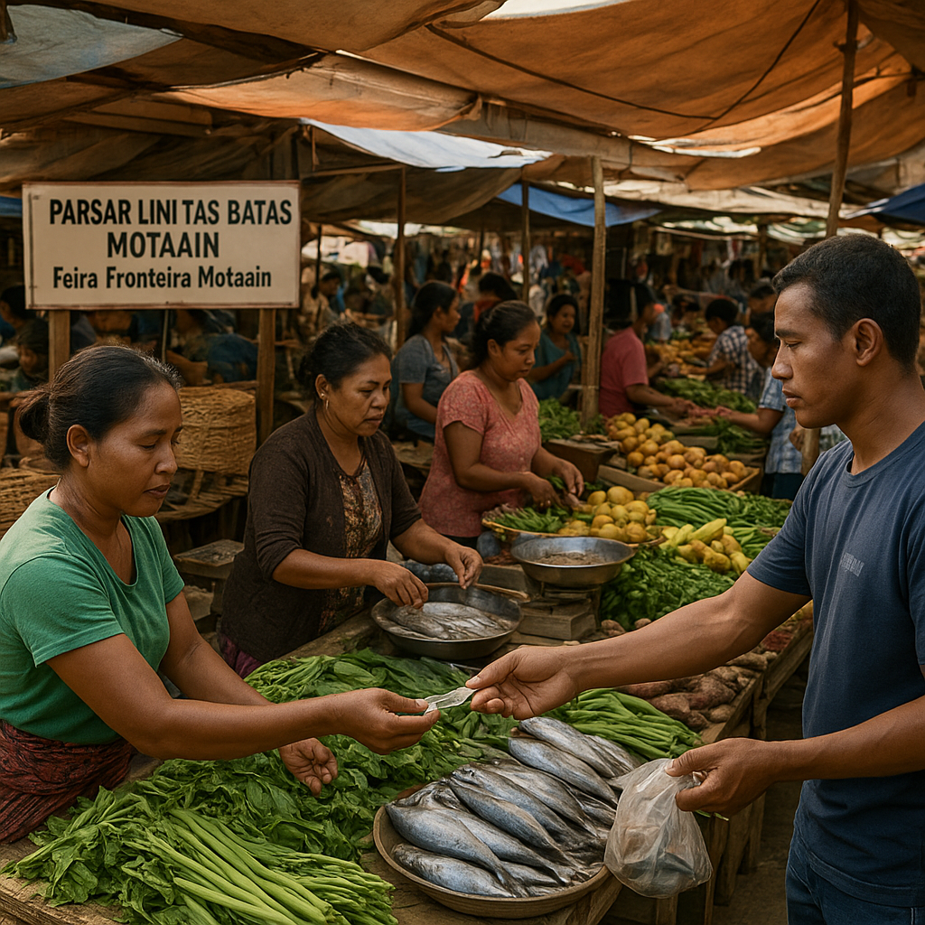 Pasar Lintas Batas Motaain: Denyut Ekonomi di Perbatasan Timor Leste