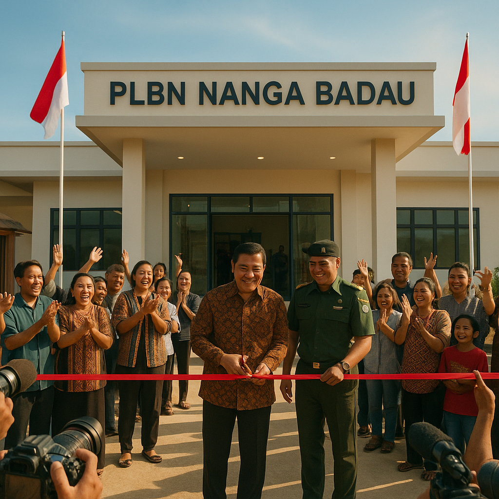 PLBN Nanga Badau Mulai Beroperasi Penuh, Warga Antusias Sambut Pintu Gerbang Baru
