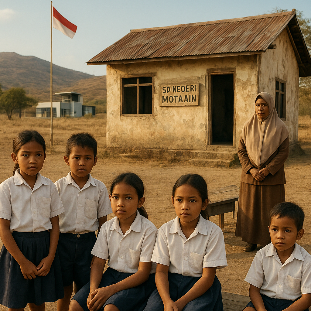 Suara Warga Motaain: Rindu Sekolah Layak di Tapal Batas NTT-Timor Leste