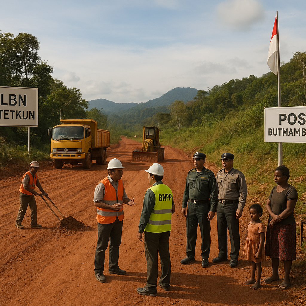 Pemerintah Siapkan Konektivitas RI-PNG, Perkuat Keamanan Perbatasan di Papua!
