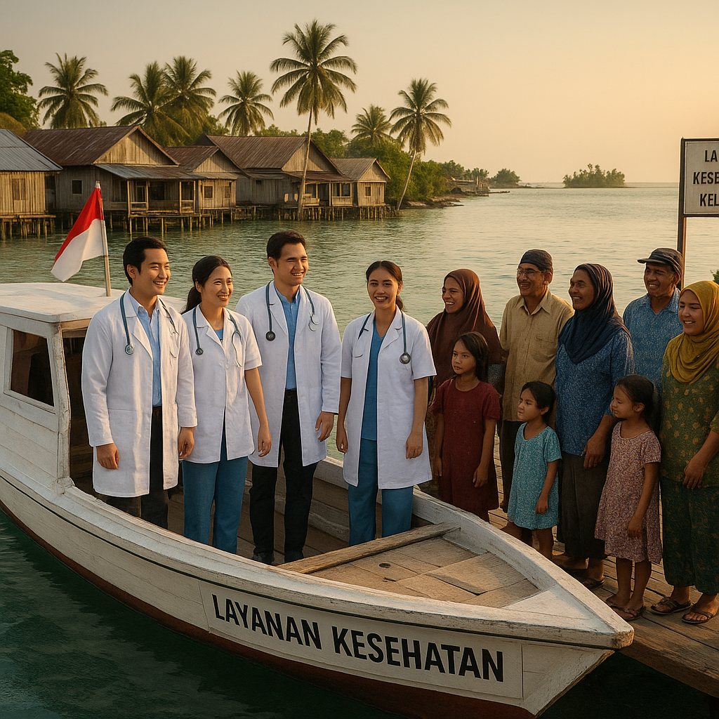 Layanan Kesehatan Keliling Menyapa Perbatasan Kepulauan Riau, Warga Tak Lagi Menyeberang ke Malaysia