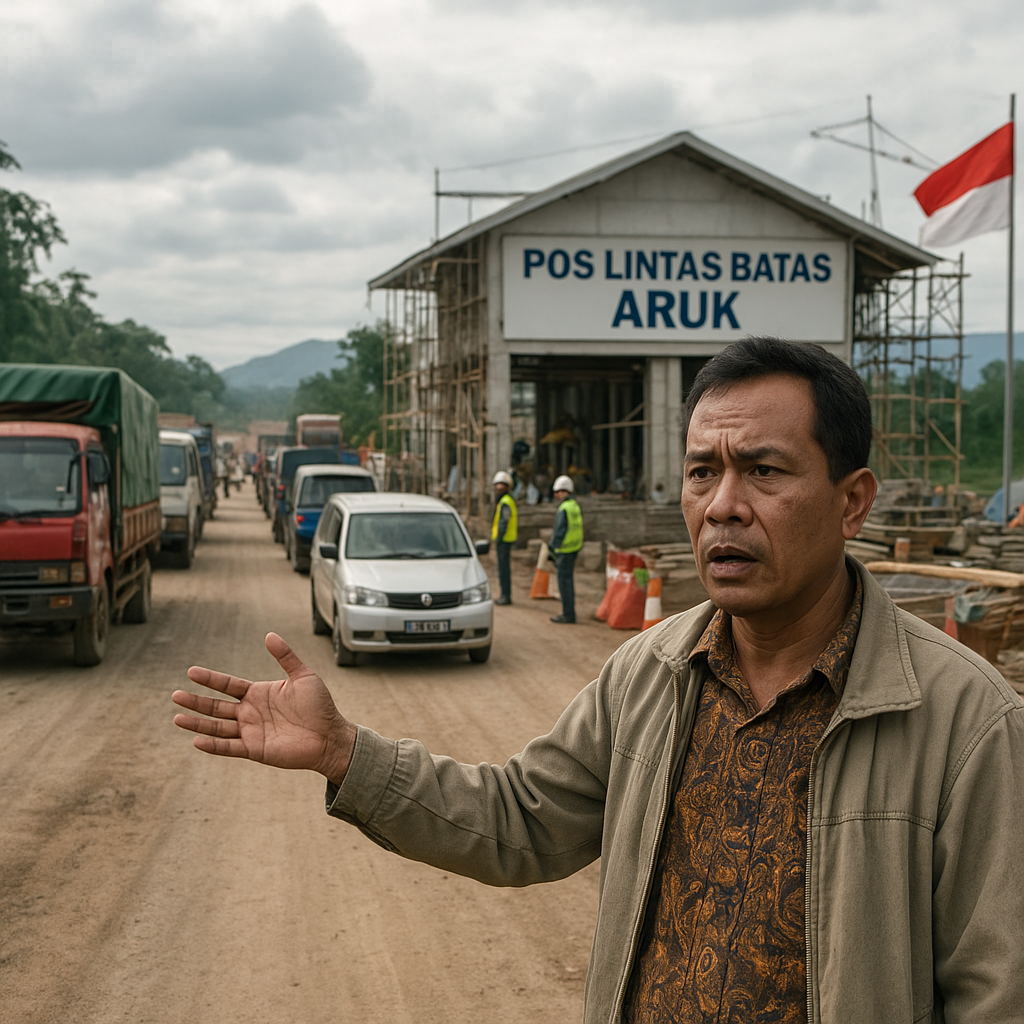 Suara dari Perbatasan: Warga Minta Percepatan Pembangunan Pos Lintas Batas di Aruk