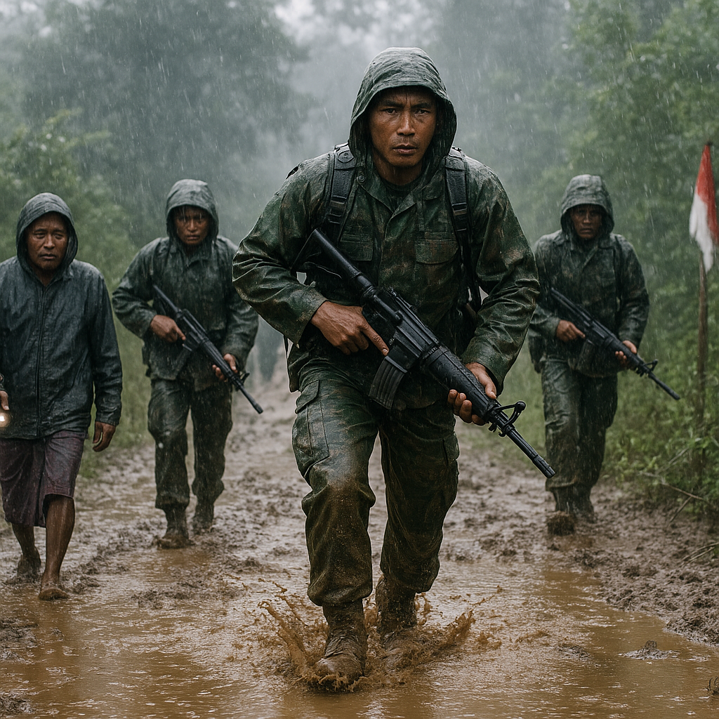 Patroli di Nunukan: Kaki-kaki TNI yang Tak Kenal Lelah