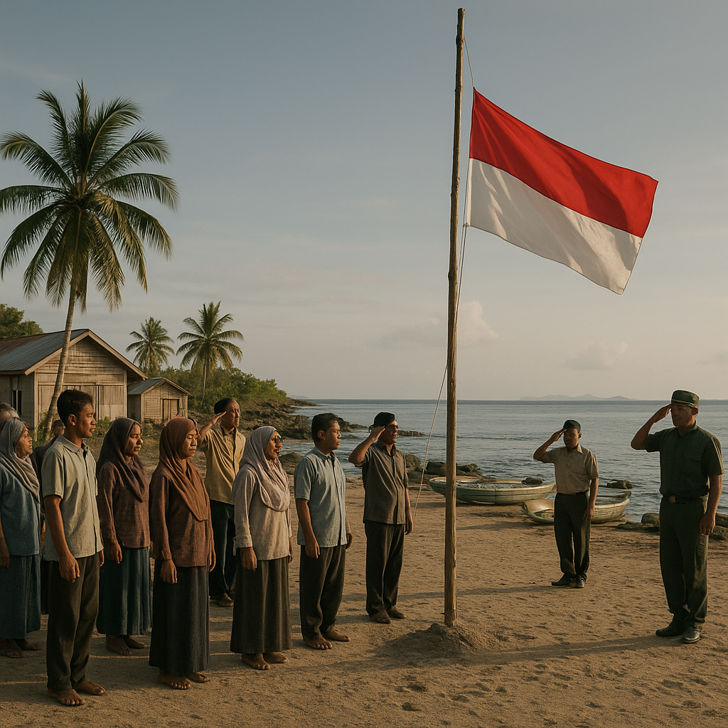 Upacara Bendera di Pulau Terluar: Semangat Nasionalisme Warga Miangas