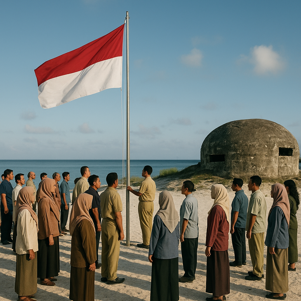 Salam Lintas Batas: Upacara Hari Kesaktian Pancasila di Pelosok Morotai