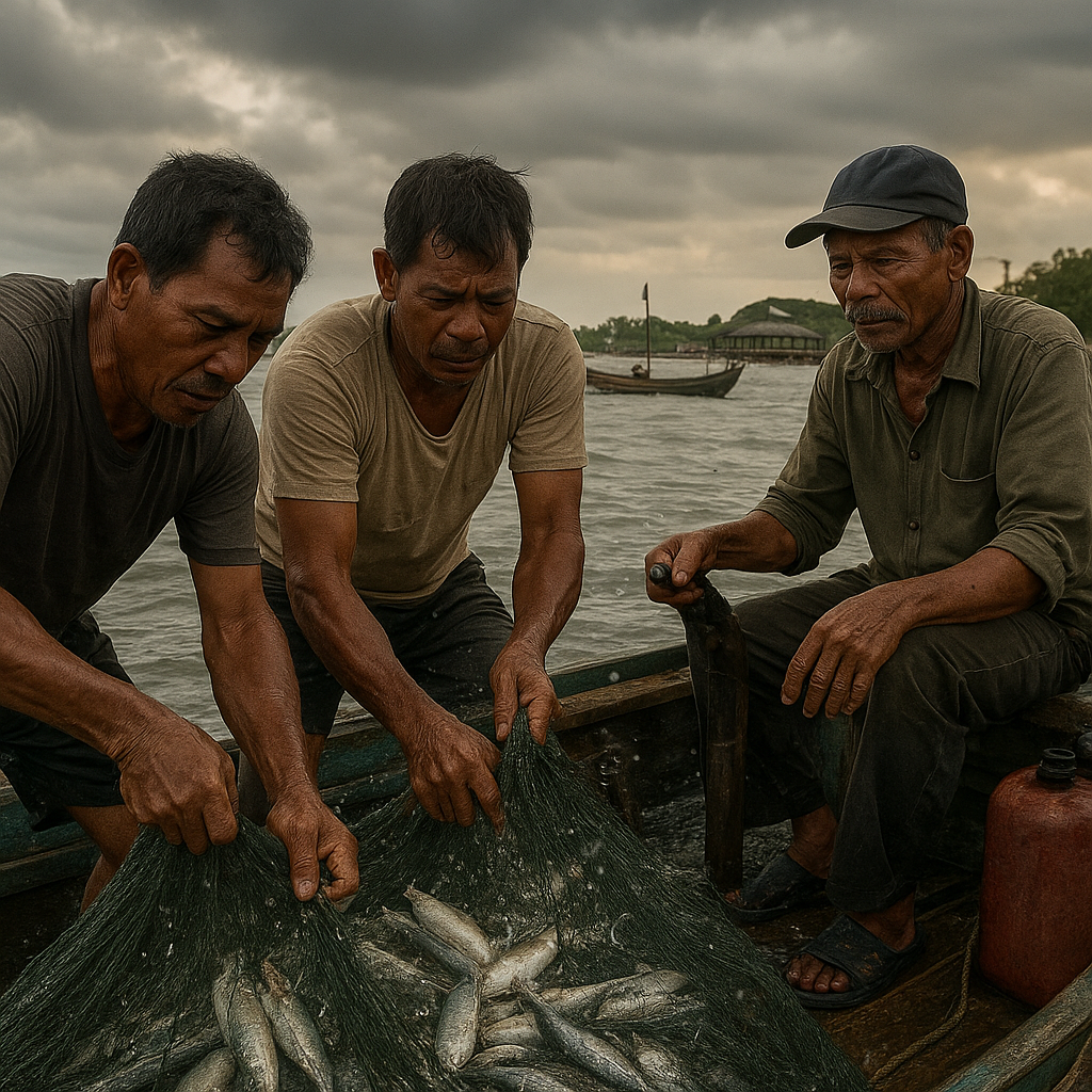 Mengintip Kehidupan Nelayan di Pulau Sebatik: Keseharian yang Terombang-ambing dengan Pasang Surut
