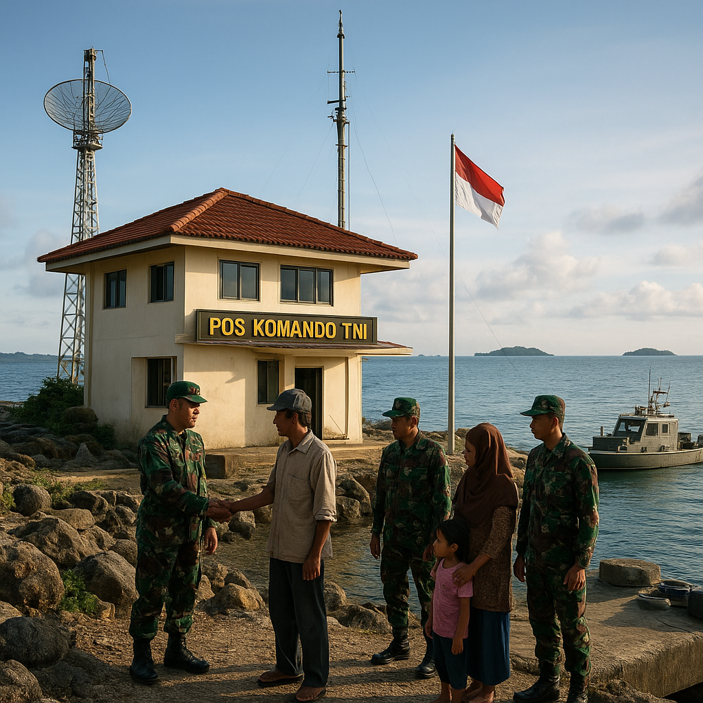 Pembangunan Pos Komando TNI di Natuna: Jaga Kedaulatan di Laut Natuna Utara