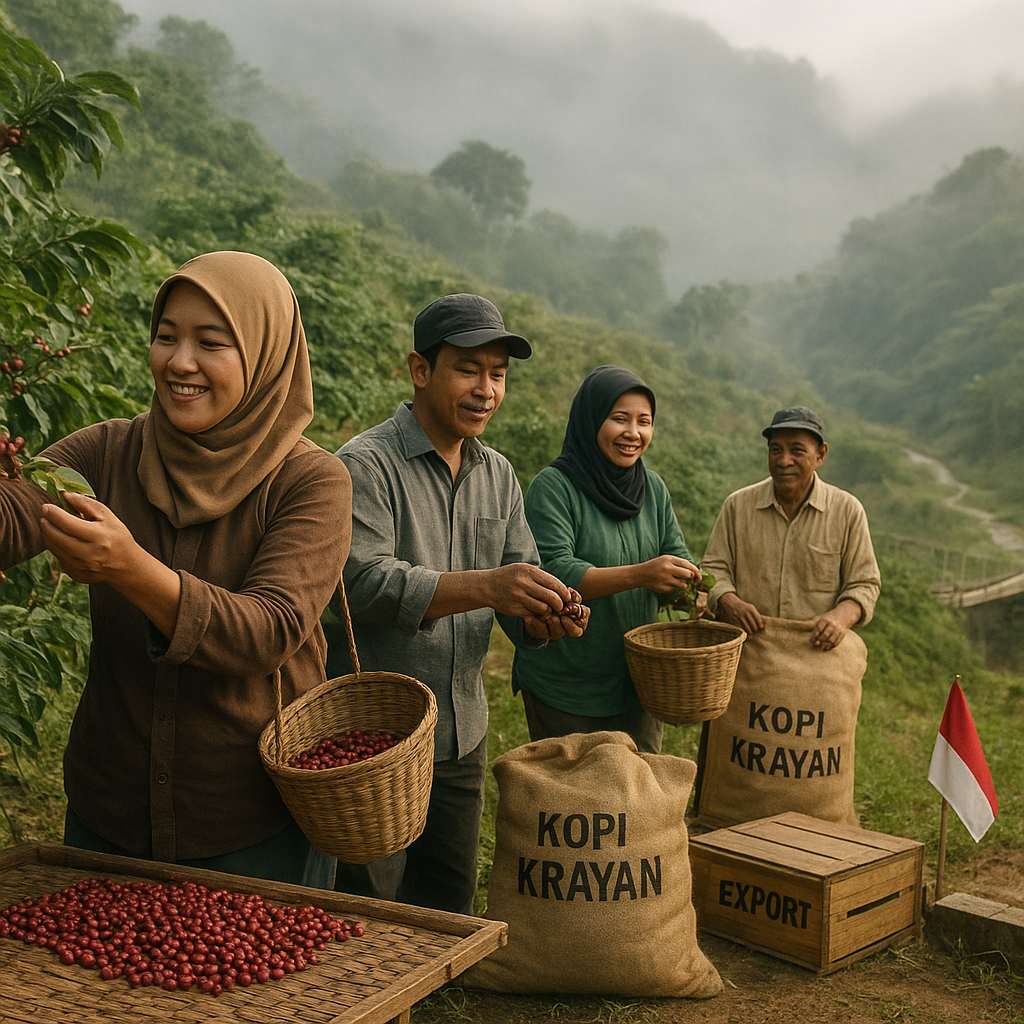 Kopi Khas Perbatasan Mendunia, Bukti Anak Negeri Tak Kalah Saing