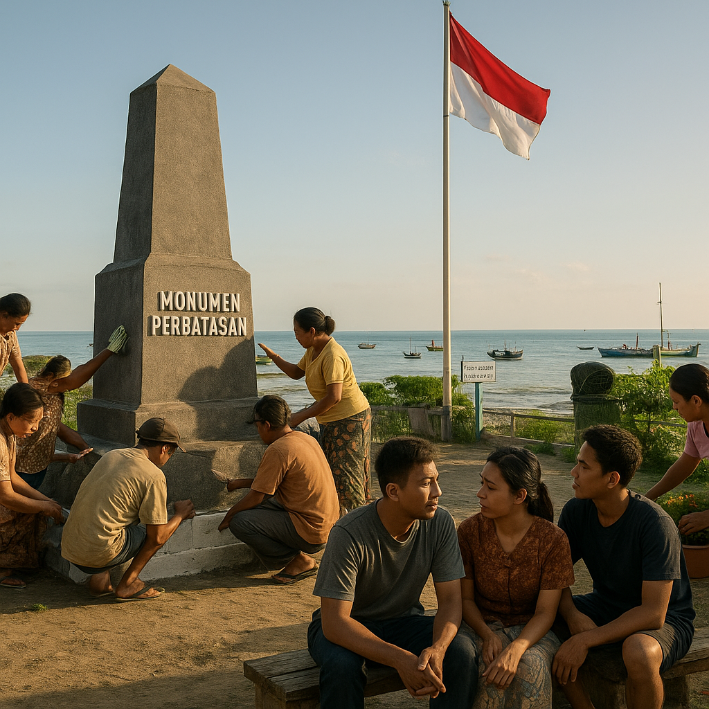 Dari Monumen Perbatasan: Semangat Nasionalisme di Pulau Sebatik