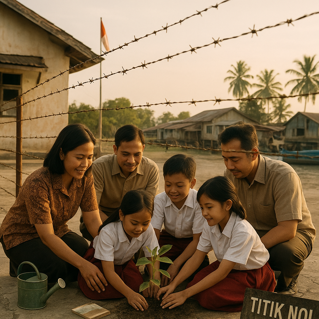 Hidup di Titik Nol: Sekolah Satu Atap di Pulau Sebatik, Perbatasan Indonesia-Malaysia