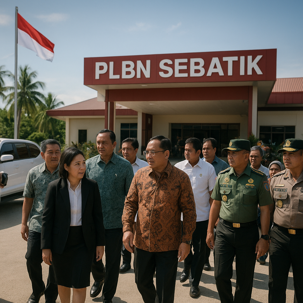 DPR RI ke Perbatasan Kaltara, Percepat Operasional PLBN Sebatik