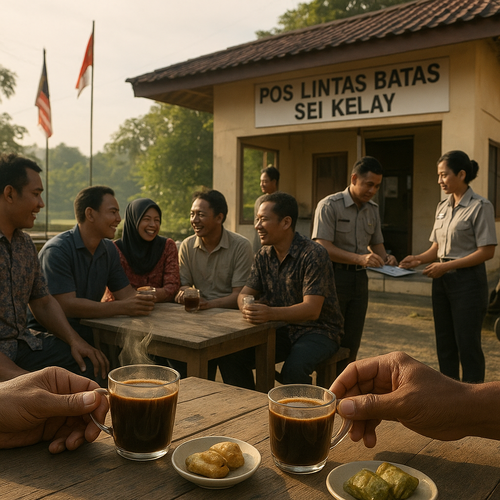 Pos Lintas Batas Sei Kelay: Dari Formalitas Administrasi ke Cerita Kopi