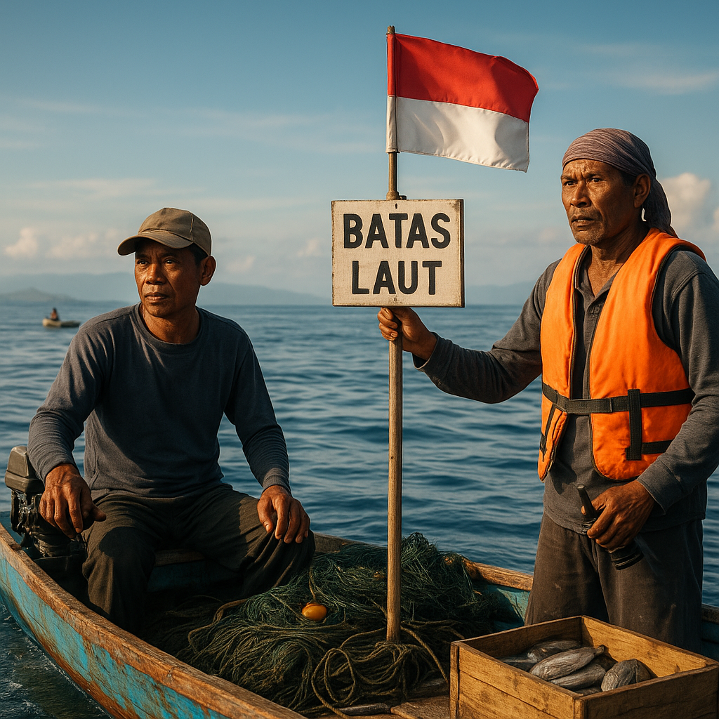 Nelayan Pulau Marore: Mengarungi Laut Sulawesi Sambil Jaga Tanda Batas dengan Filipina