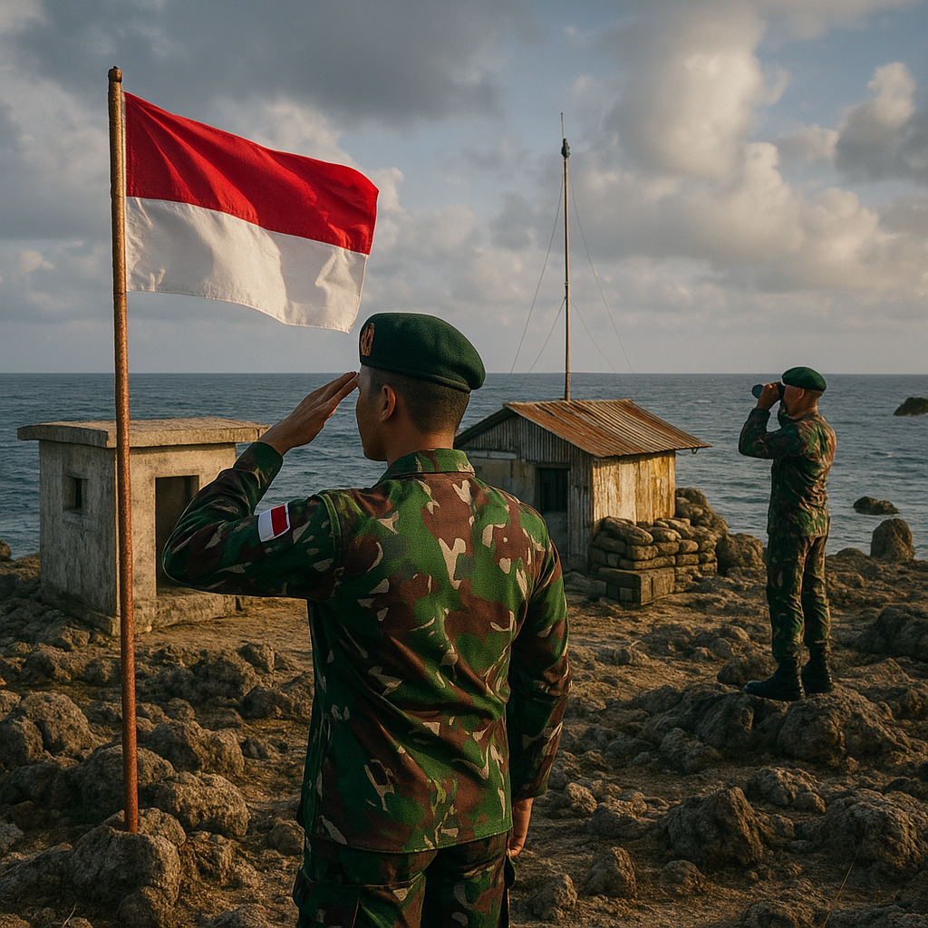 Pos TNI di Pulau Terluar Natuna: Menjaga Kedaulatan di Tengah Laut China Selatan
